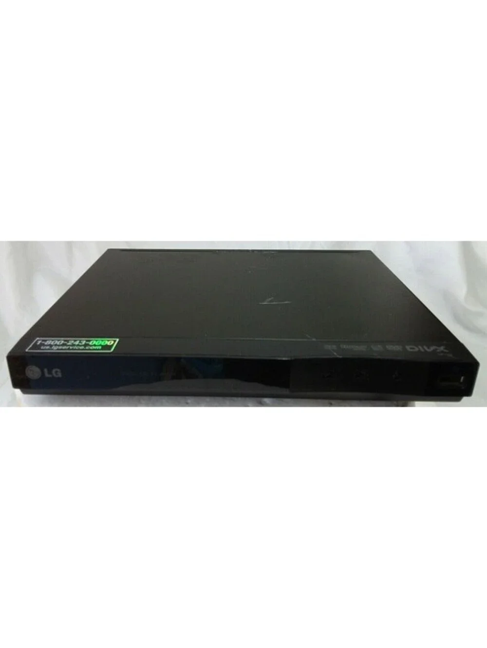 LG DP122 DVD CD USB Player Direct Recording Multi-Format Black Tested No Remote - Picture 2 of 11